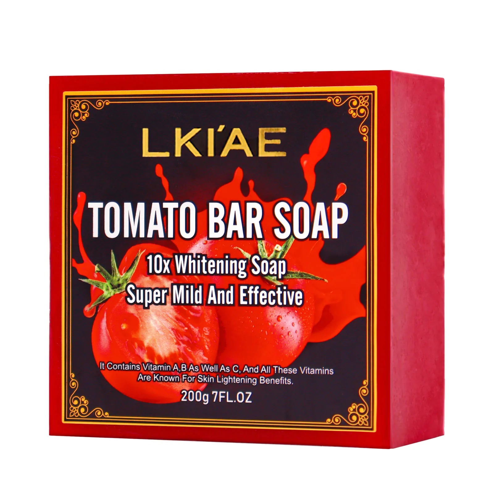 LKIAE Tomato Handmade Natural Soap Bar – Face & Body