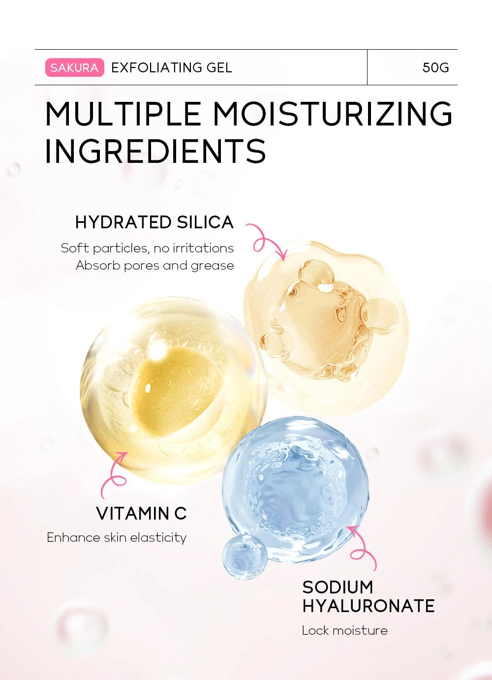 Sakura Exfoliating Peeling Gel