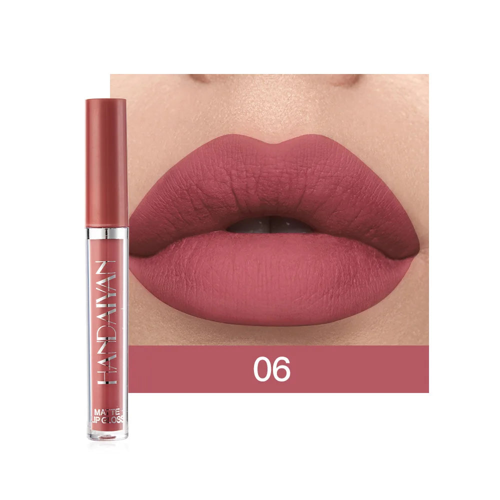HANDAIYAN 6PCS Matte Lipstick Set – Long Lasting Waterproof