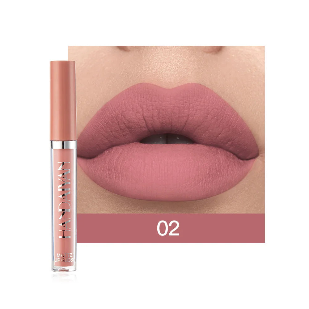 HANDAIYAN 6PCS Matte Lipstick Set – Long Lasting Waterproof