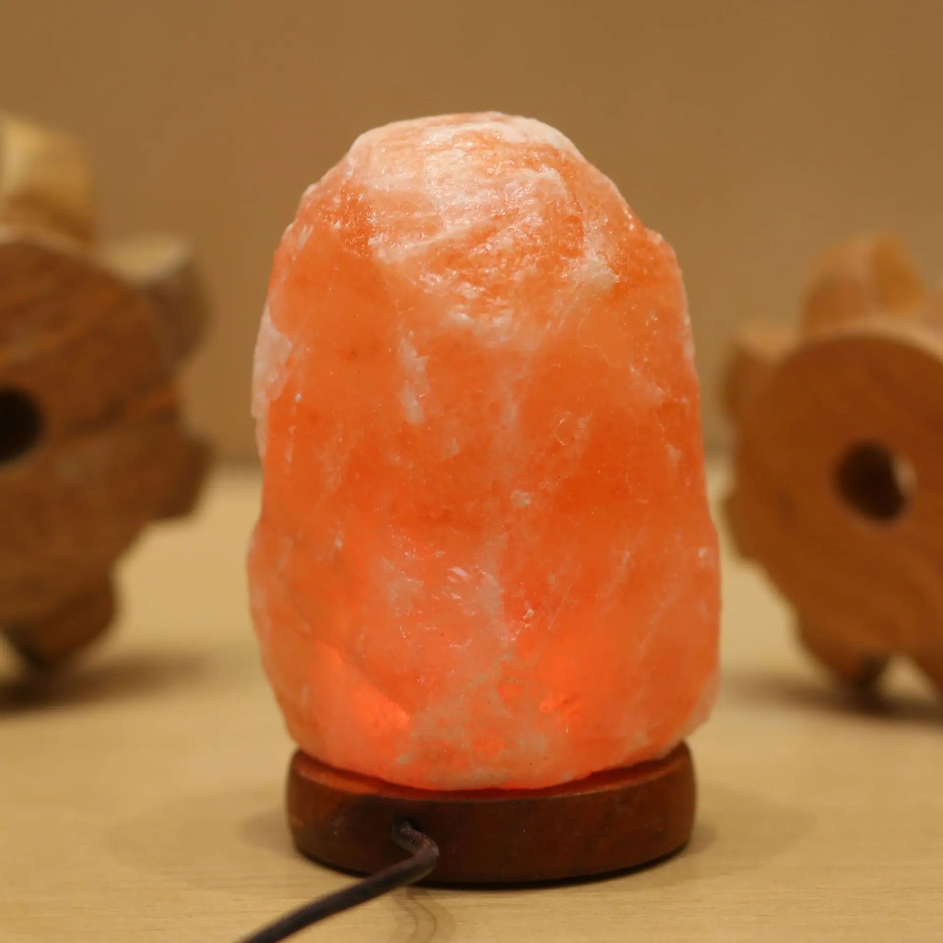 Himalayan LED Salt Night Lamp – RGB USB