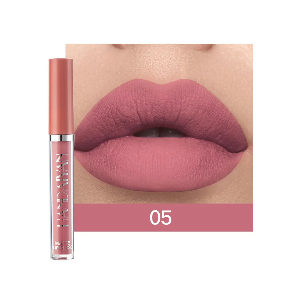 HANDAIYAN 6PCS Matte Lipstick Set – Long Lasting Waterproof