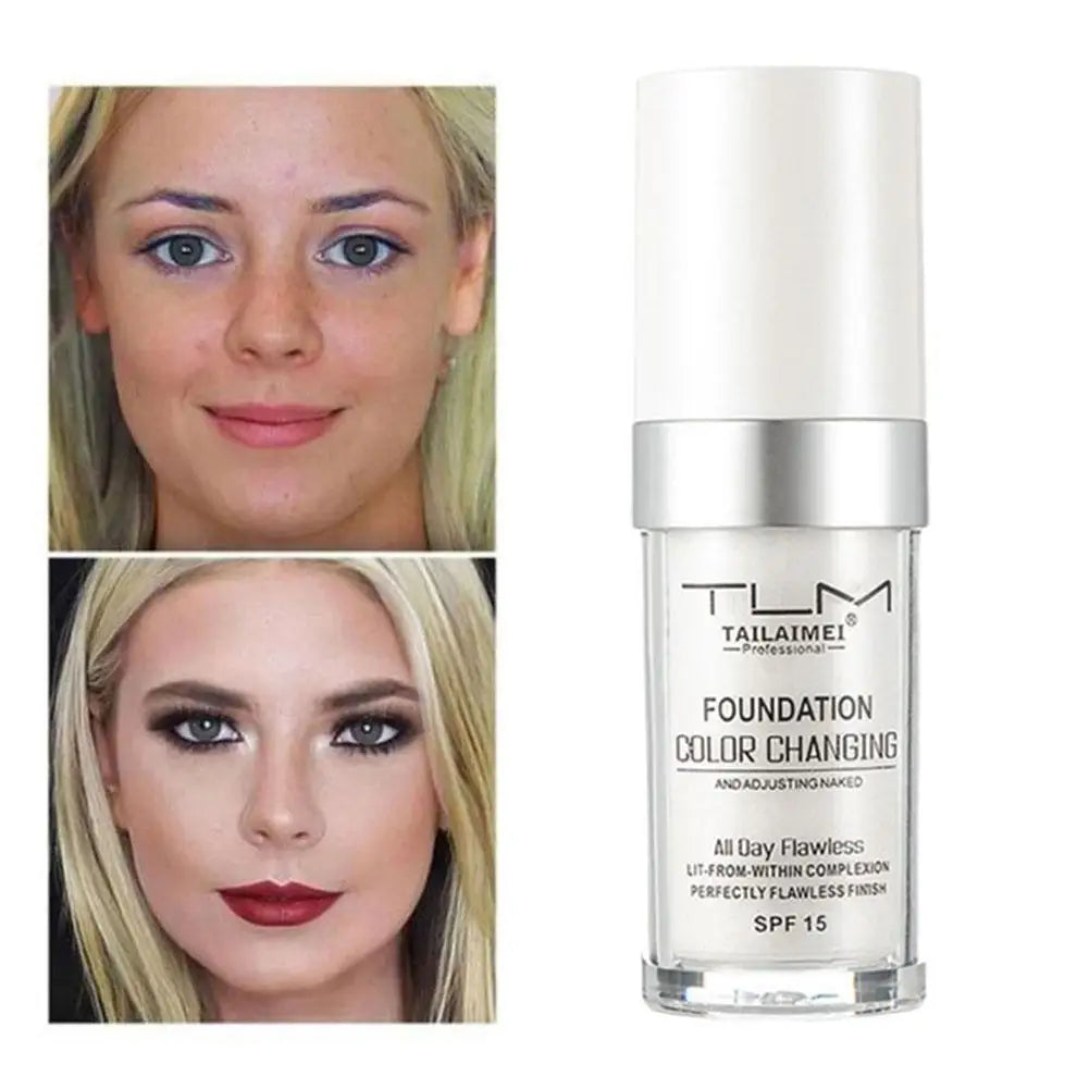 Color Changing Liquid Foundation – BB Cream with SPF15