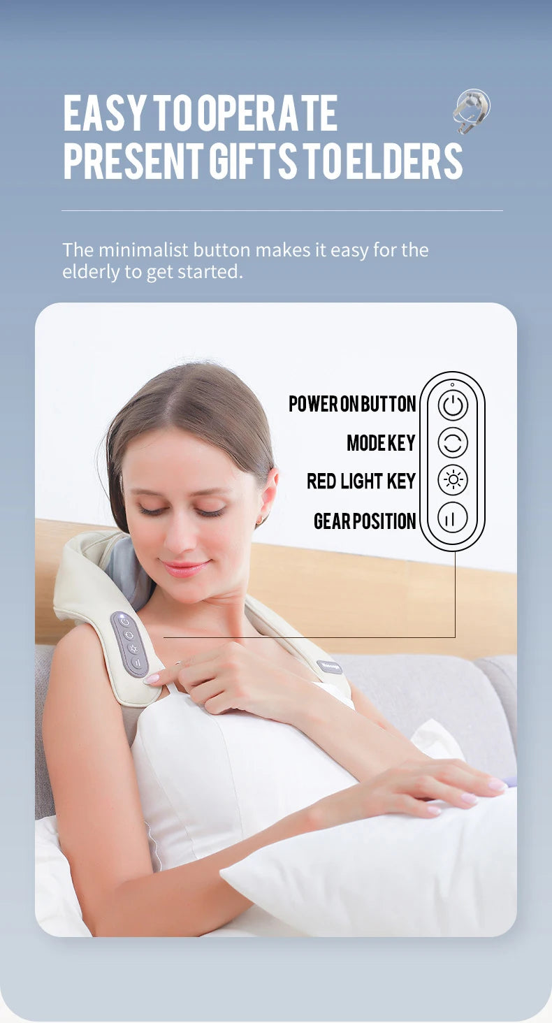 Wireless Neck and Back Massager