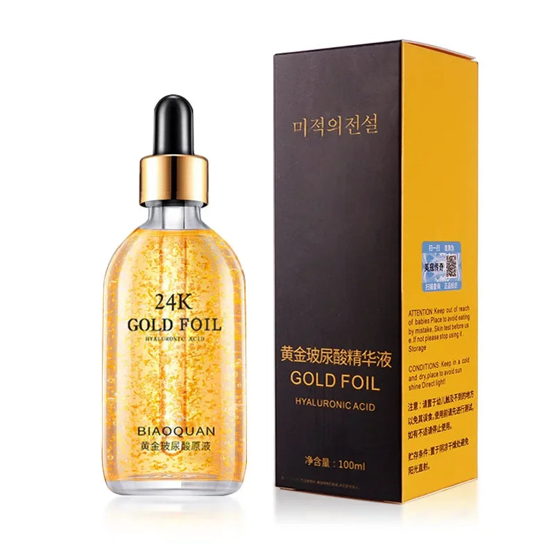 100ml 24K Gold Hyaluronic Acid Face Serum