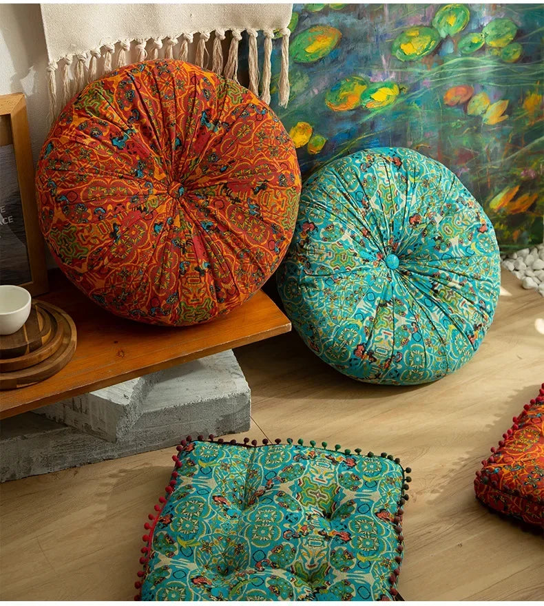 Bohemian Ethnic Floor Cushion
