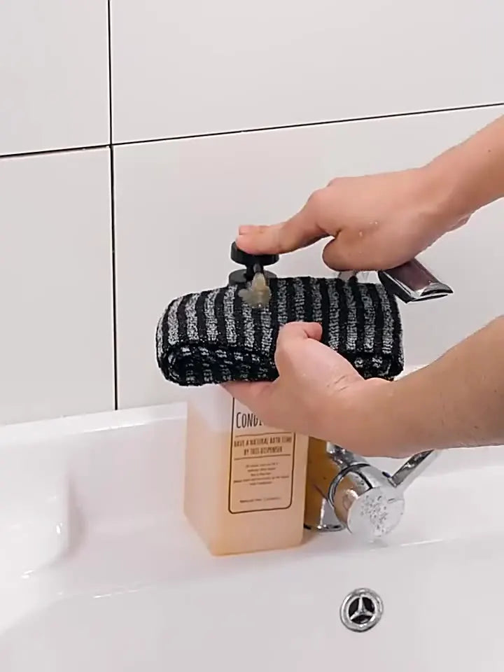 Foaming Bath Towel – Long Back Scrubber