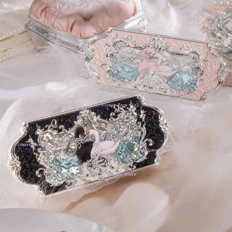 Flower Knows Black Swan Ballet Eyeshadow Palette – 6 Colors