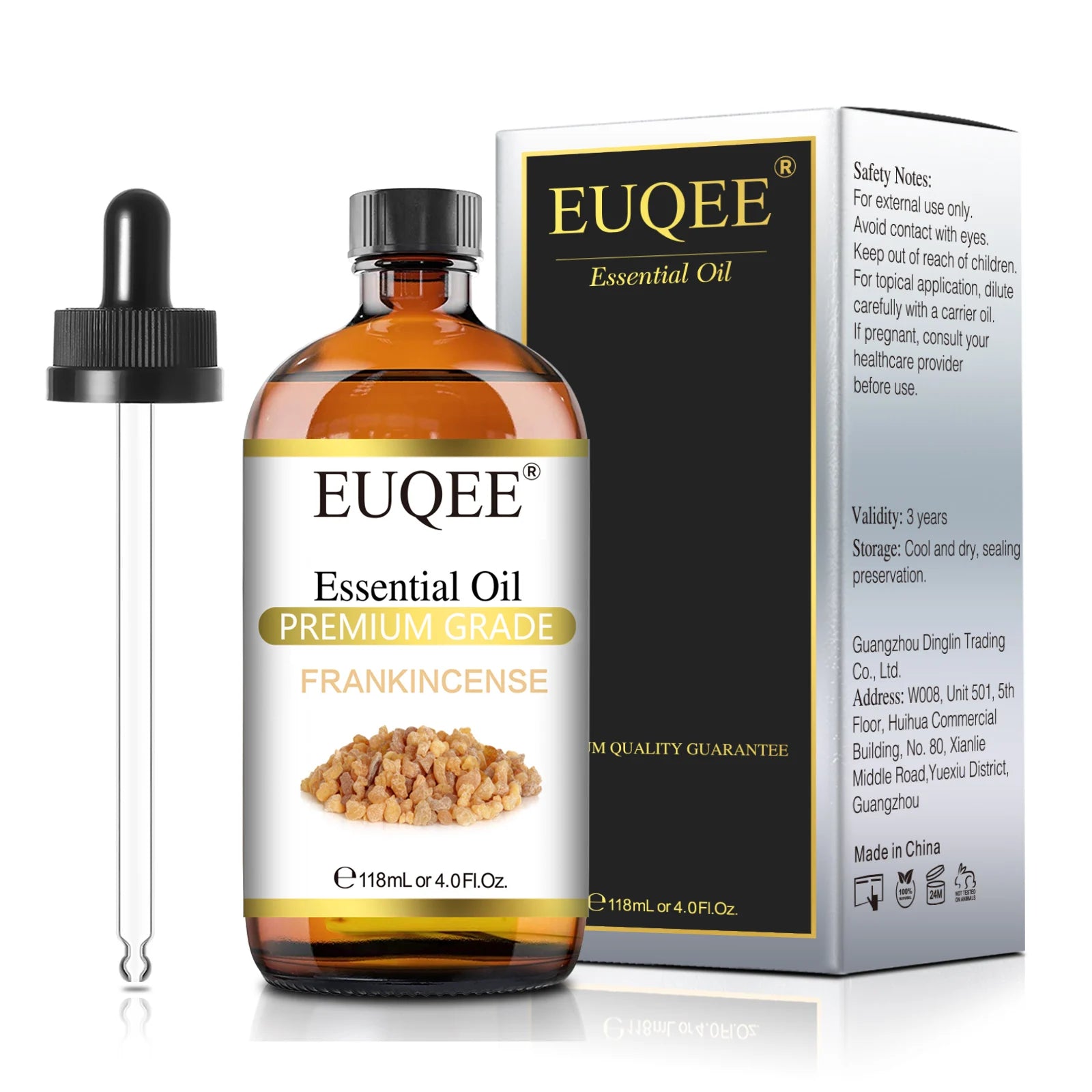 EUQEE 4oz Essential Oils for Aromatherapy