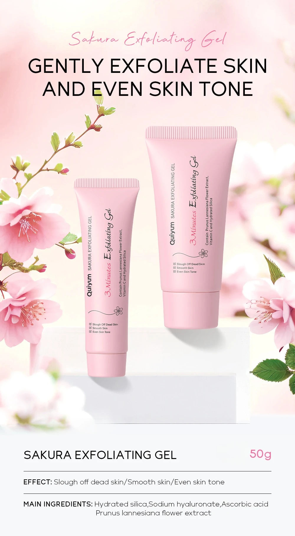 Sakura Exfoliating Peeling Gel