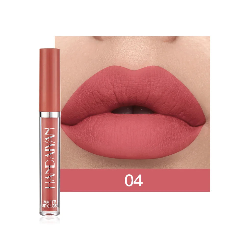 HANDAIYAN 6PCS Matte Lipstick Set – Long Lasting Waterproof
