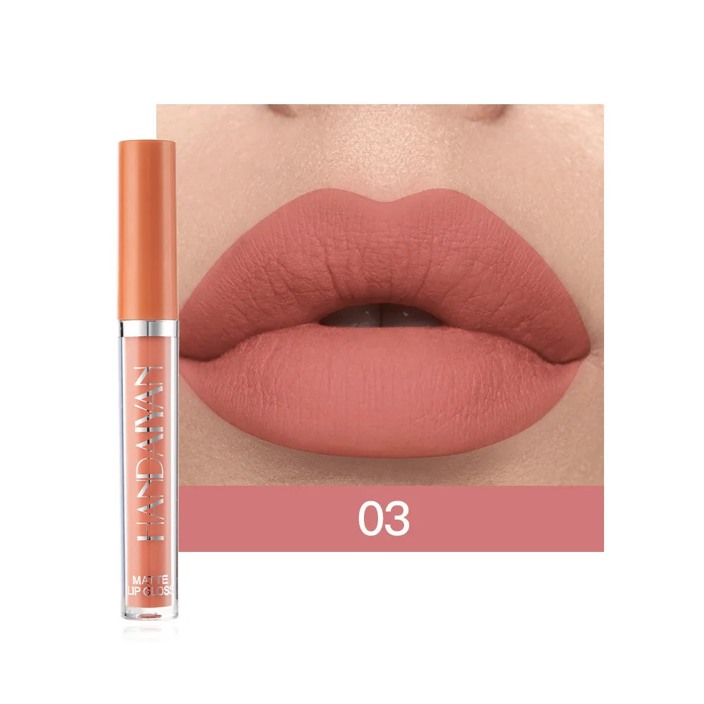 HANDAIYAN 6PCS Matte Lipstick Set – Long Lasting Waterproof