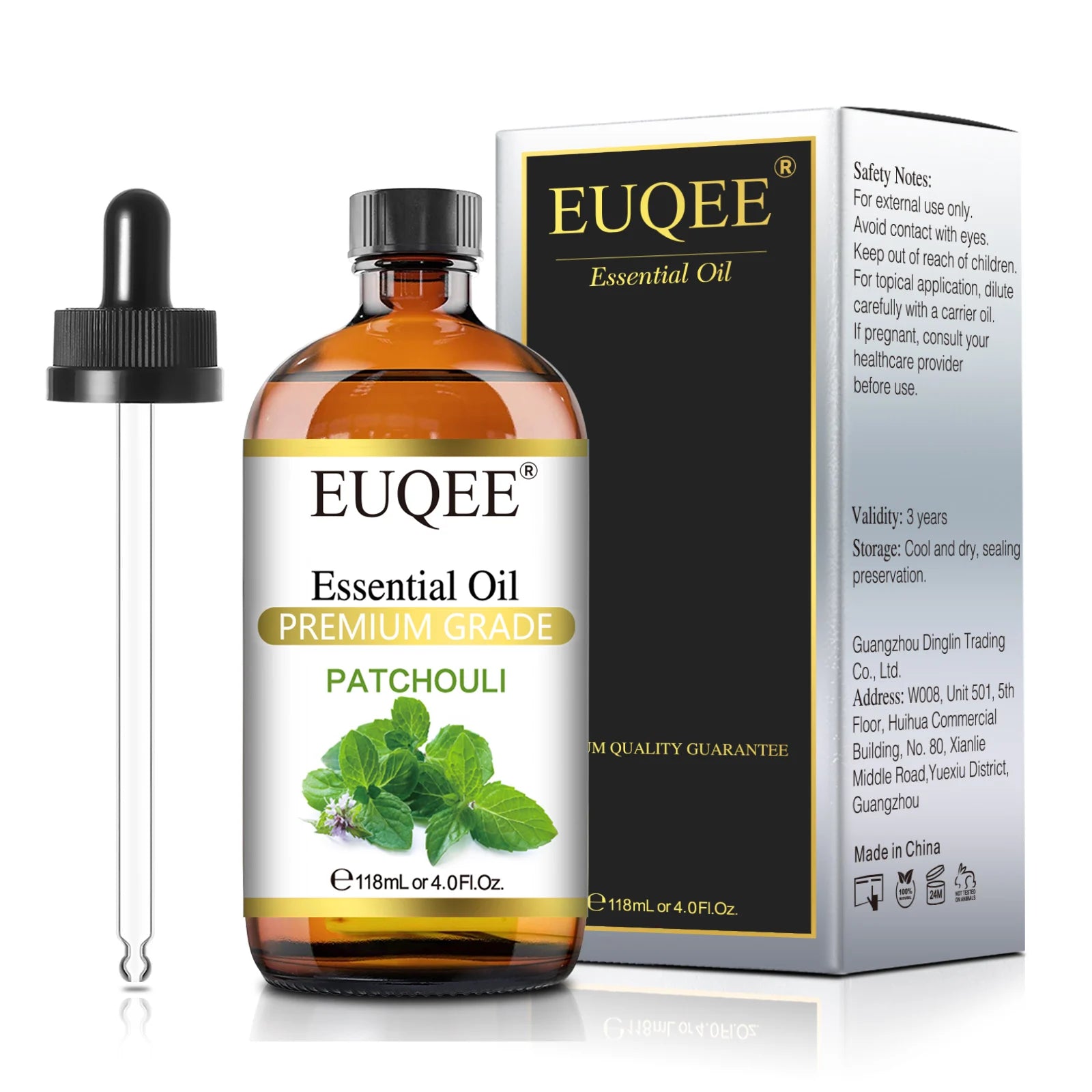 EUQEE 4oz Essential Oils for Aromatherapy