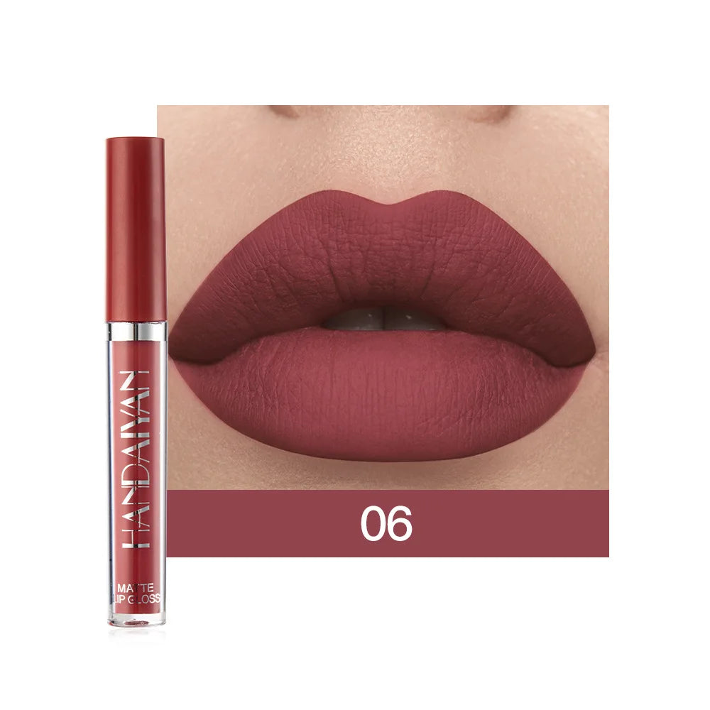 HANDAIYAN 6PCS Matte Lipstick Set – Long Lasting Waterproof