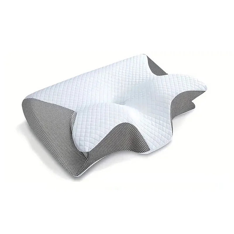 Memory Foam Cervical Neck Pillow – 2-in-1