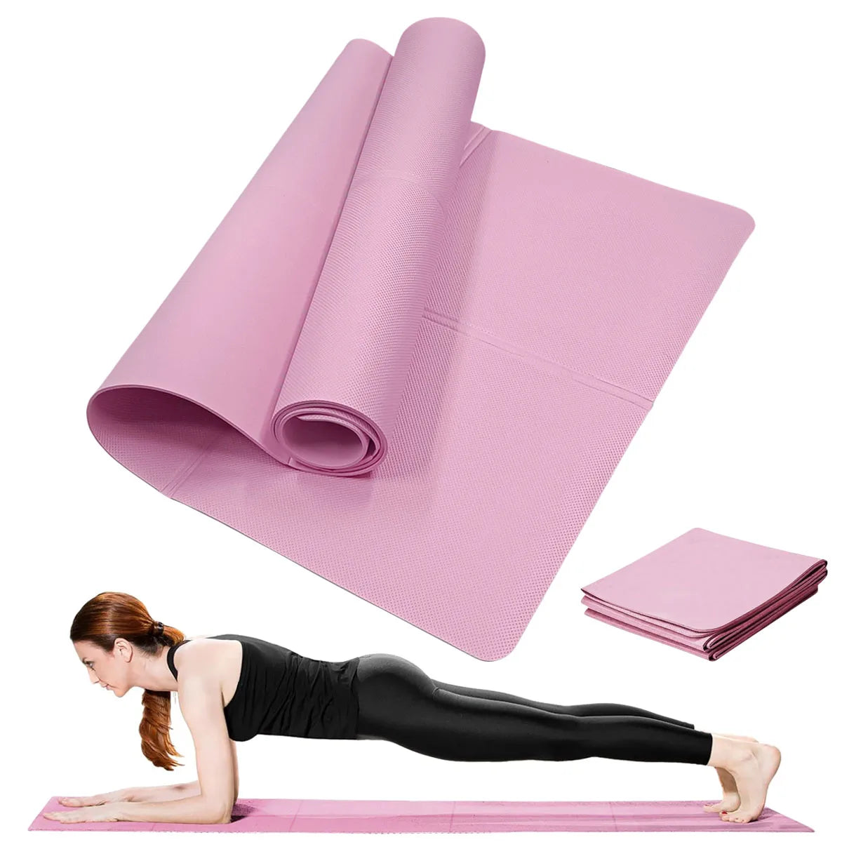 4mm EVA Anti-Slip Yoga & Fitness Mat