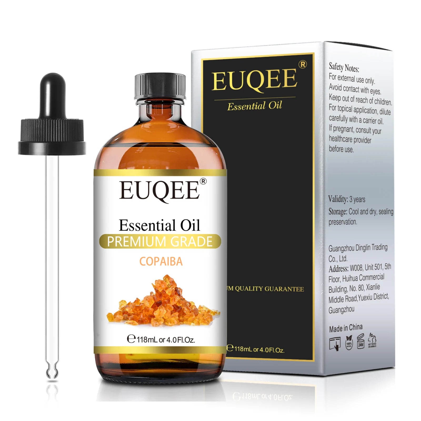 EUQEE 4oz Essential Oils for Aromatherapy