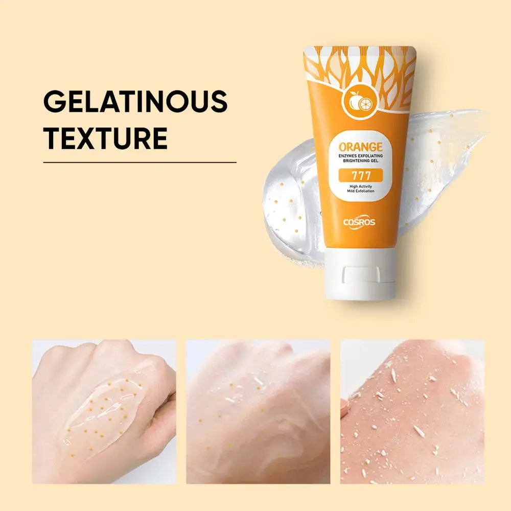 50g Orange Exfoliating Gel – Facial & Body Scrub