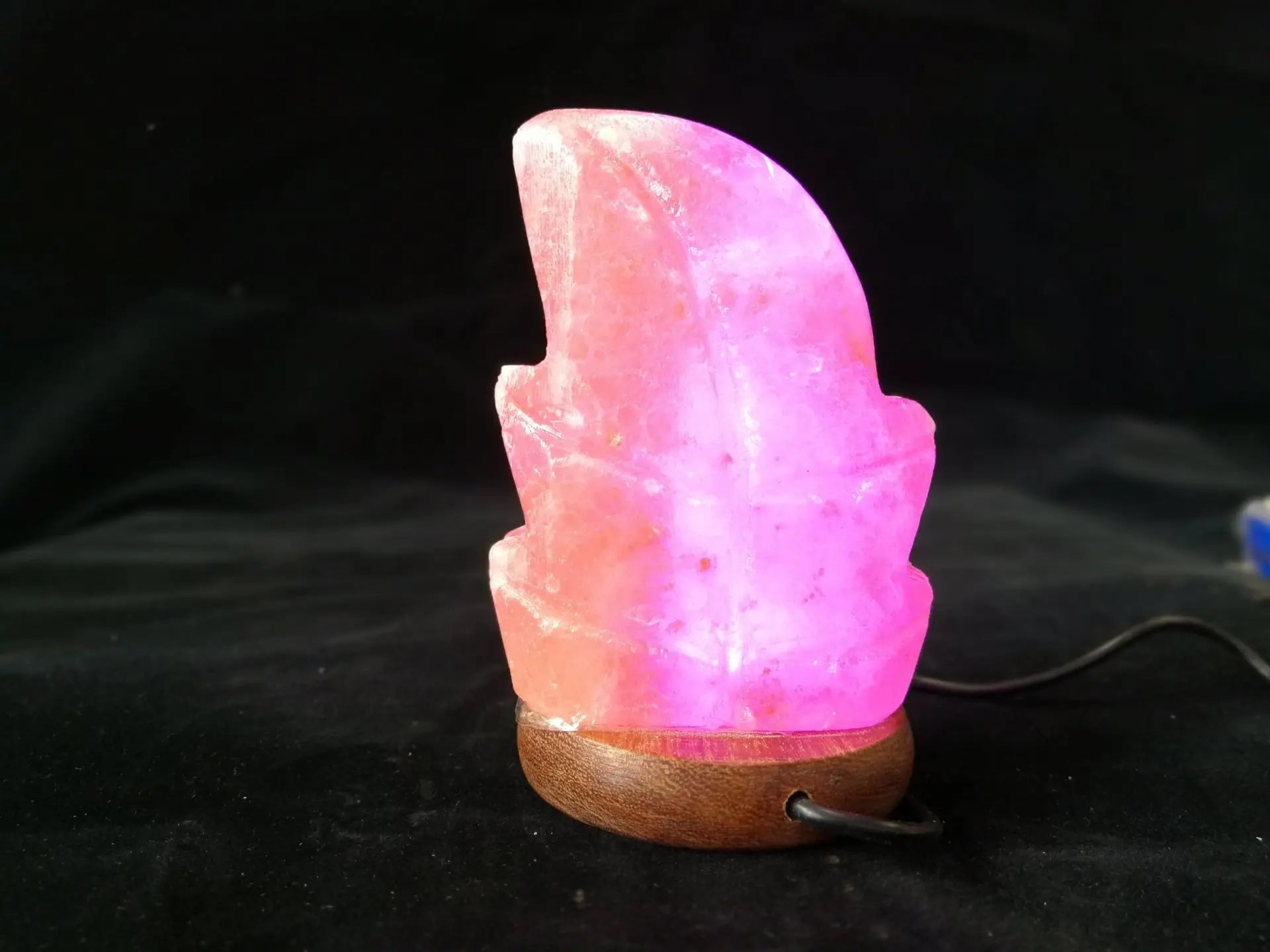 Himalayan LED Salt Night Lamp – RGB USB