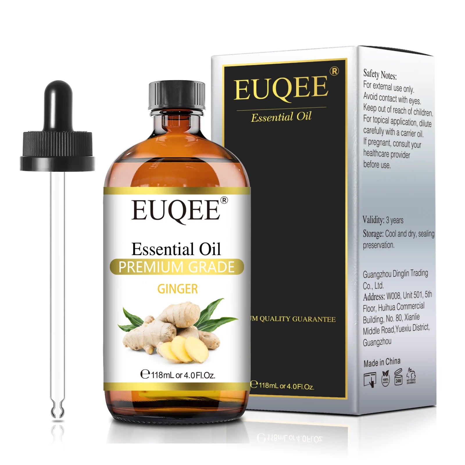 EUQEE 4oz Essential Oils for Aromatherapy