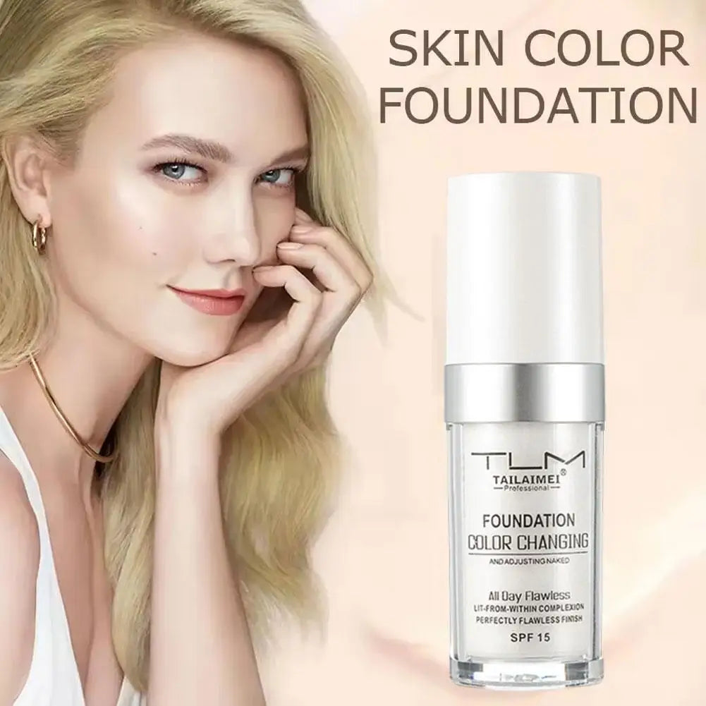 Color Changing Liquid Foundation – BB Cream with SPF15