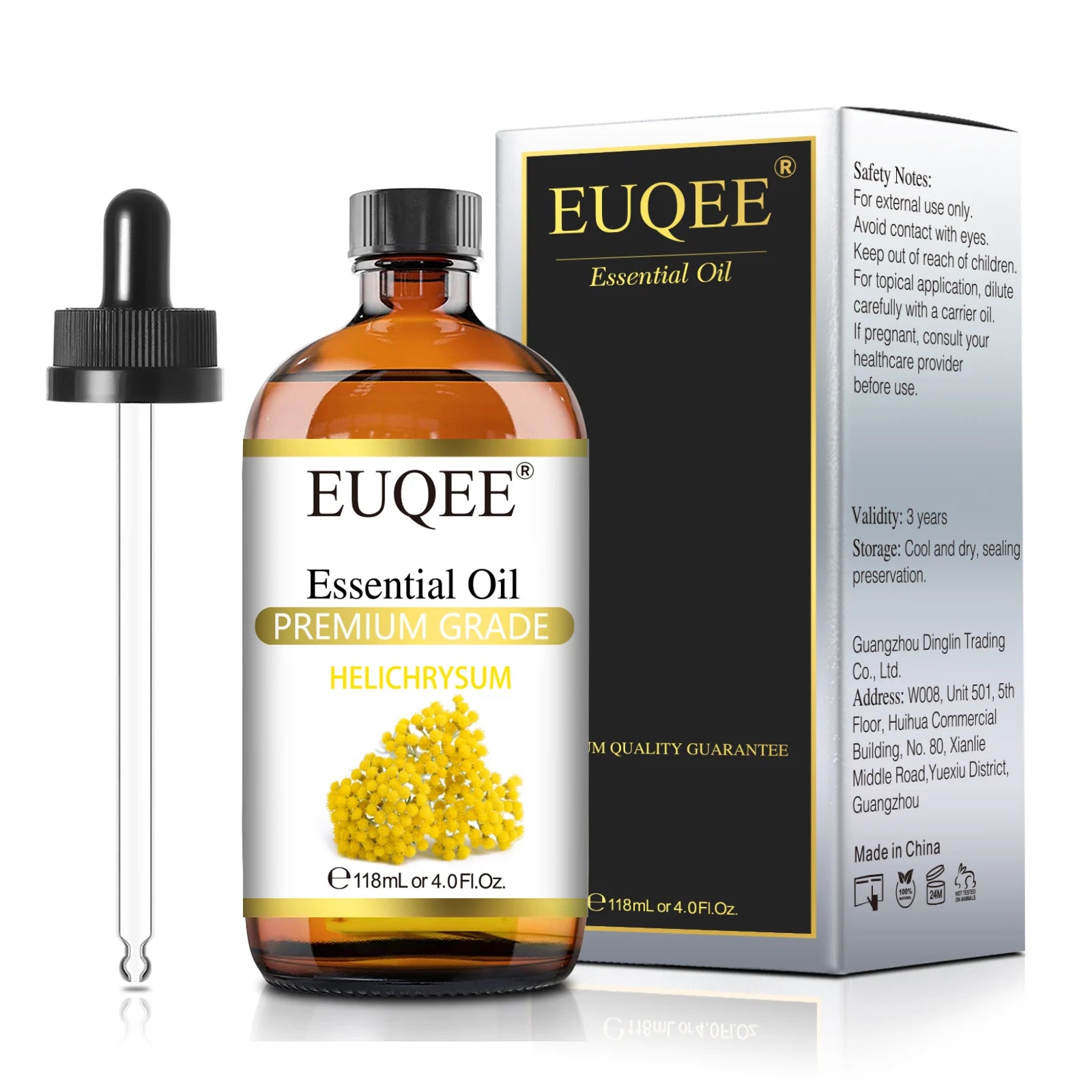 EUQEE 4oz Essential Oils for Aromatherapy